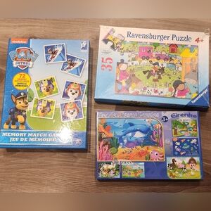 Puzzles And Matching Game